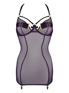 Платье-сетка Nara Bordelle, фиолетовый