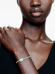 Браслет Orbit с хризопразом из желтого золота 14 карат Brooke Gregson, зеленый