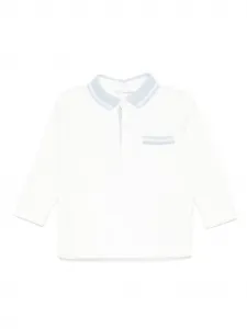 Рубашка поло с длинными рукавами Patachou, белый