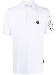 Philipp Plein рубашка поло Skull and Bones, белый