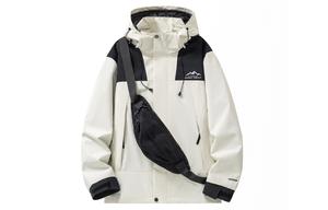 Ветровка унисекс BOBBY ABLEY, цвет слоновая кость