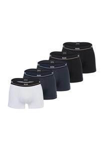 Трусы, 5 шт., пояс с логотипом, мужские BOSS, цвет Open Blue