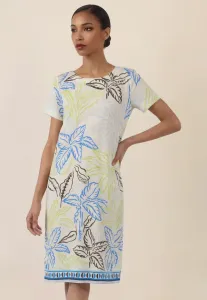 Трикотажное платье Apart, Creme-Multicolor