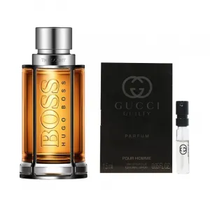 Аромат Junsang Allure мужские духи ароматическая туалетная вода 50 мл/100 мл/200 мл/100 мл+1,5 мл HUGO BOSS, 100ml+gucci aria passion men's perfume 1.5ml