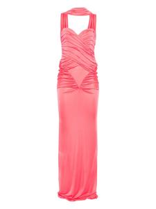 Платье с открытыми плечами The New Arrivals Ilkyaz Ozel, розовый