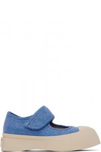 Синие балетки Pablo Mary Jane Marni