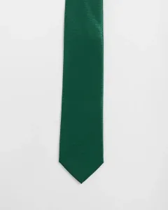 Мужской зеленый галстук с микроклеткой PuroEgo