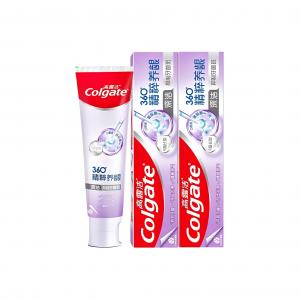 Зубная паста 360 Health с гиалуроновой кислотой для освежения дыхания и антибактериальной защиты десен Colgate, deep cleaning 120g*2 pcs