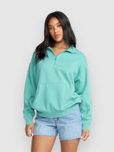 Свитер Billabong Hula Half Zip Flc Sweater, blue bird