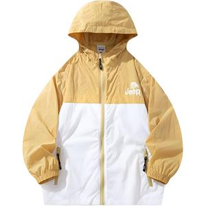 Защитная одежда от солнца для подростков Jeep, закатный желтый