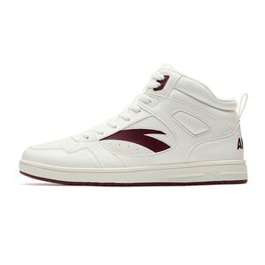 ANTA Универсальные скейтборд кроссовки Men's Ivory White/Deep Red
