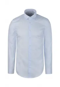 Черная розовая рубашка Seidensticker, Light Blue