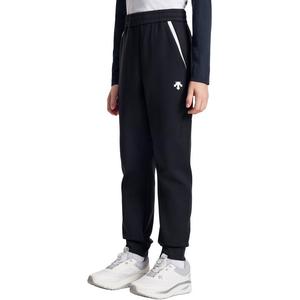 Детские вязаные спортивные штаны DESCENTE, черный