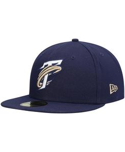 Мужская темно-синяя приталенная шляпа Tri-City Dust Devils Authentic Collection Team Home 59FIFTY New Era