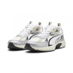 Кроссовки Milenio Tech PUMA Warm White Silver Metallic