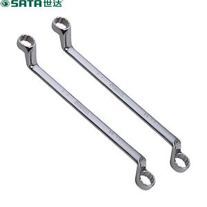 Shida SATA 42312 полностью полированный двойной ключ Torx с высокой шейкой 24*27 мм