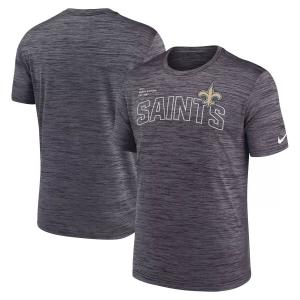 Мужская черная футболка New Orleans Saints Velocity Arch Performance Nike
