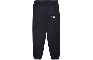 New Era Повседневные брюки унисекс черные