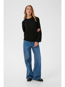 Kaffe Вязаный свитер KAlone стандартного кроя, цвет черный