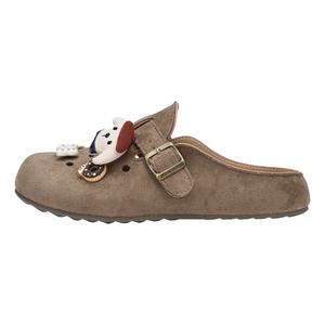 Закрытые тапочки для женщин XMISTUO, хаки