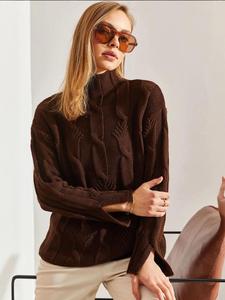 Bianco Lucci Свитер в цвете мокко