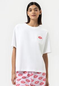 Пижамный топ mey SERIE SOLID LOVE, Weiss/White