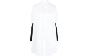 Рубашка женская Mm6 Maison Margiela, белый / черный