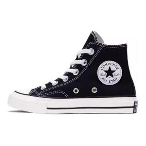 Converse Детские высокие кеды Chuck Taylor All Star из парусины, черно-белые