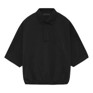 Рубашка поло ss24 3/4 sleeve polo shirt 'black' Fear Of God Essentials, черный