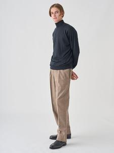 Неокрашенные шерстяные зауженные брюки | FP222