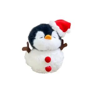 Плюшевый кулон с пингвином All Season высотой 12 см MIC RABBIT, Snowman Style