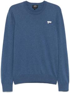 Свитер APC Невилл A.P.C., синий