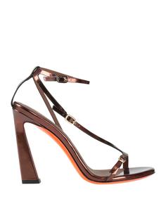 Сандалии Santoni, бронзовый