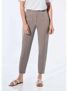 Тканевые брюки GOLDNER, серо-коричневый