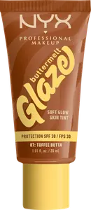 Тональный крем NYX PROFESSIONAL MAKEUP Foundation Buttermelt Glaze mit LSF 30, 07 Toffee Butta, 30 ml