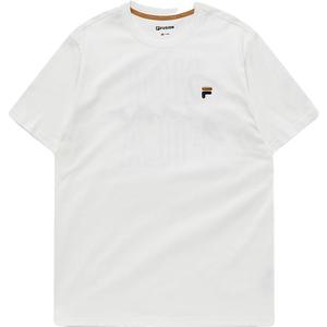 Футболка мужская стандартная белая FILA FUSION