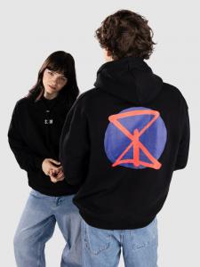 Худи Sour Solution Drawn Hoodie, black