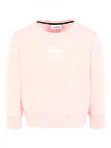 Толстовка с логотипом Lacoste Kids, розовый