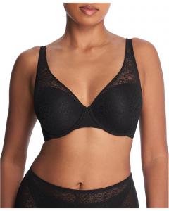 Женское белье Natori Pretty Smooth Full Figure Contour Underwire, Black