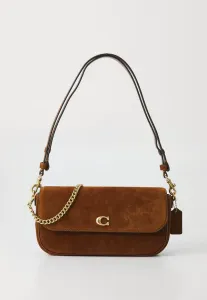 Сумка-Клапан brook, сумка-мешок с цепочкой. Coach, Warm Brown