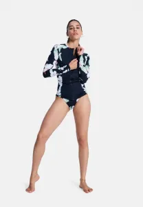 Спортивная футболка на молнии Roxy, Anthracite Spring Charming