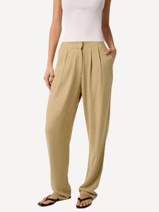 WeWoreWhat Льняные брюки цвета овсянки