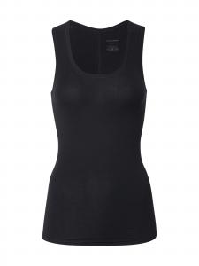 SCHIESSER Топ 'Personal Fit' в черном цвете