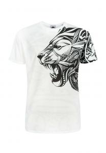 Футболка с принтом Mr. GUGU & Miss GO, белый