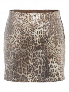 Noisy may Мини-юбка цвета серебристой норки