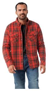 Мужчины 191 Текстильная куртка Fastway, черный/красный