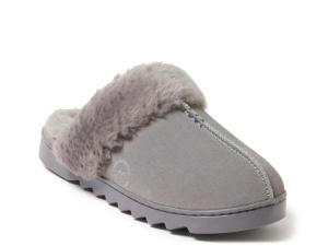 Тапочки Dearfoams Helena Scuff Slipper - Women's, серый