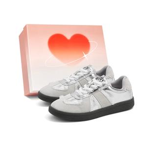 Низкие женские туфли для скейтбординга, серебристые SAFIYA, Silver