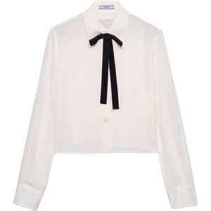 Женская блузка PRADA, айвори