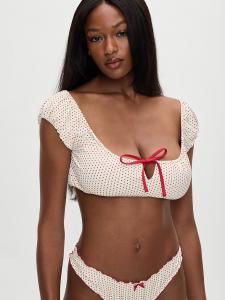 Верх бикини Angel Frankies Bikinis, цвет strawberry polka dot